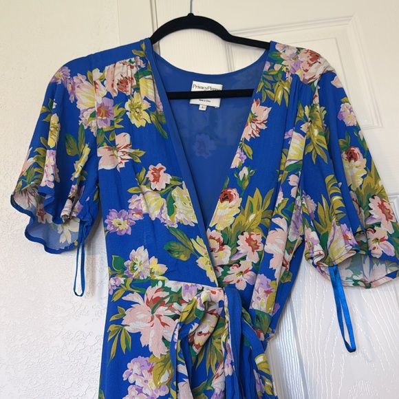 Privacy Please Wrap Mini Dress - Picture 4 of 5